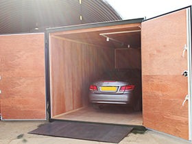 CarTainer® - 10ft Wide Garage Shipping Container