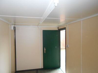 Shipping Container Conversions 10ft personnel door, lined and electrics