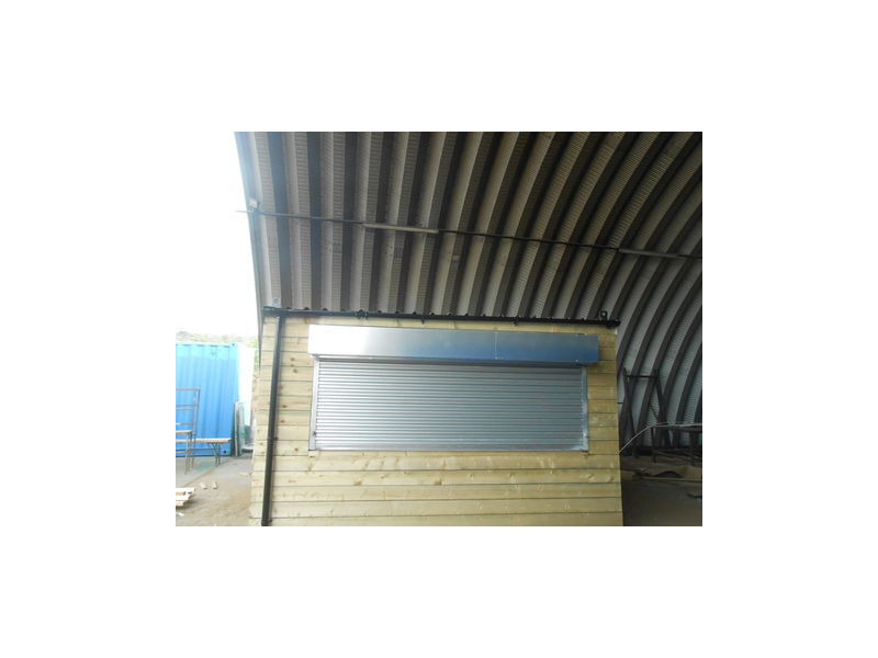 Shipping Container Conversions 13ft x 9ft cladded tuck shop click to zoom image