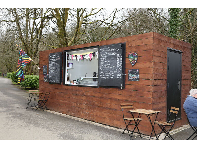 Shipping Container Conversions 20ft cladded rural cafe click to zoom image
