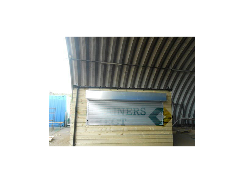 Shipping Container Conversions 13ft x 9ft cladded tuck shop click to zoom image