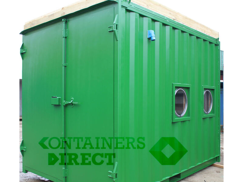 Shipping Container Conversions 10ft Eco Classroom click to zoom image
