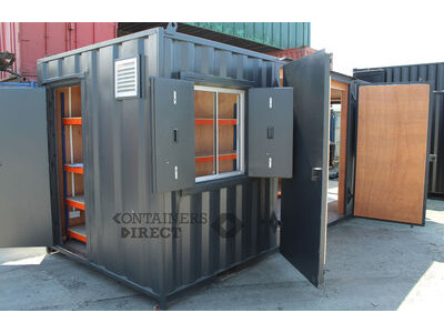 Shipping Container Conversions 20ft office-storeroom