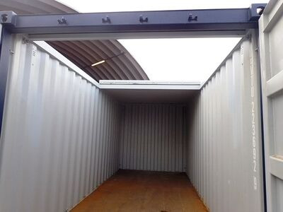 Shipping Container Conversions 30ft with sliding roof