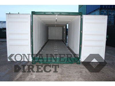 Shipping Container Conversions 40ft Hawk with side door