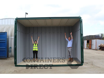 Shipping Container Conversions Extra tall 15ft container