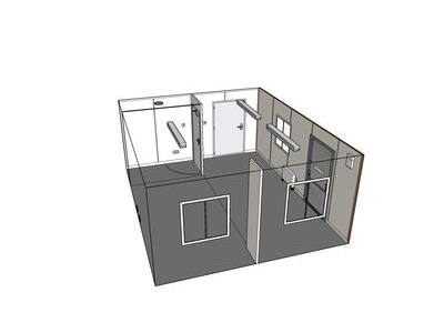 Shipping Container Conversions 20ft x 16ft StudyBox classroom click to zoom image