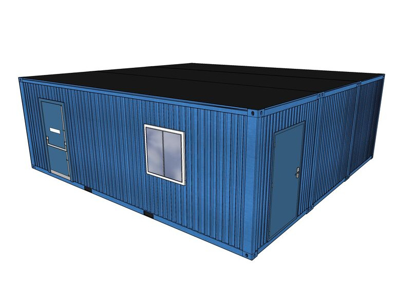 Shipping Container Conversions 24ft x 24ft StudyBox classroom click to zoom image