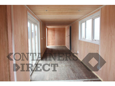 Shipping Container Conversions 40ft bar and lounge click to zoom image