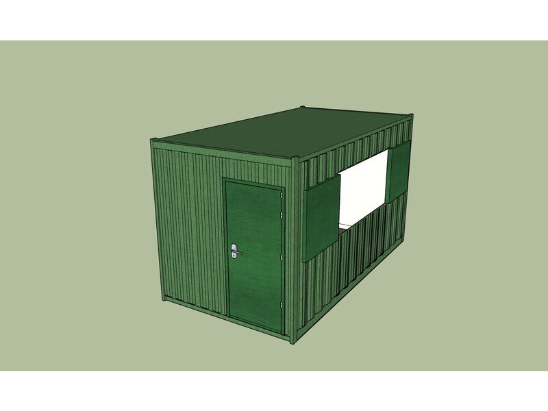 Shipping Container Conversions 15ft MenuBox click to zoom image