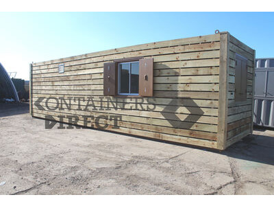 Shipping Container Conversions 30ft ModiBox with canteen package