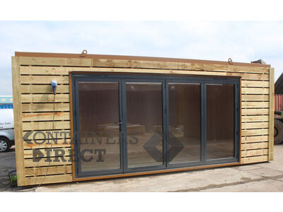 Shipping Container Conversions 20ft pink garden room CS69348, Case  Studies, Conversion Gallery