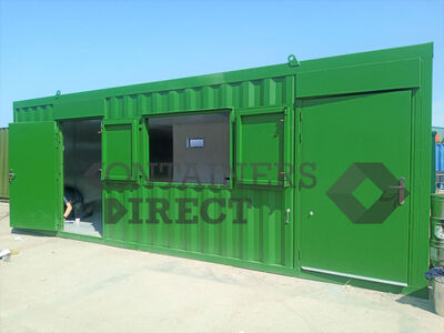 Shipping Container Conversions 24ft x 12ft club house