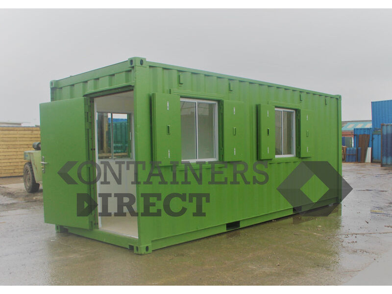 Shipping Container Conversions 20ft home office click to zoom image