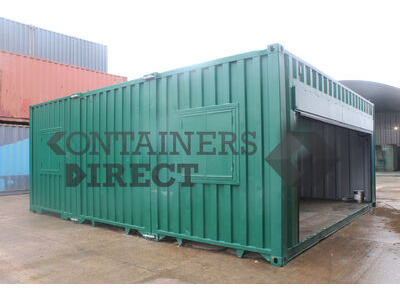Shipping Container Conversions 24ft x 20ft garage