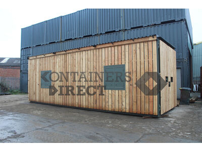 Shipping Container Conversions 10ft wide workshop and storage facility