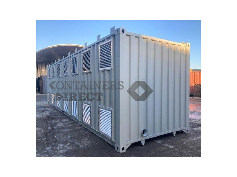 Shipping Container Conversions 30ft oxygen tank store - NHS click to zoom image