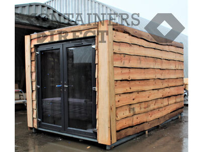 Shipping Container Conversions 15ft garden room/office