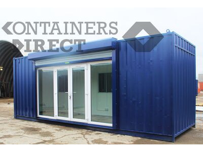 Shipping Container Conversions 25ft ModiBox® with bathroom