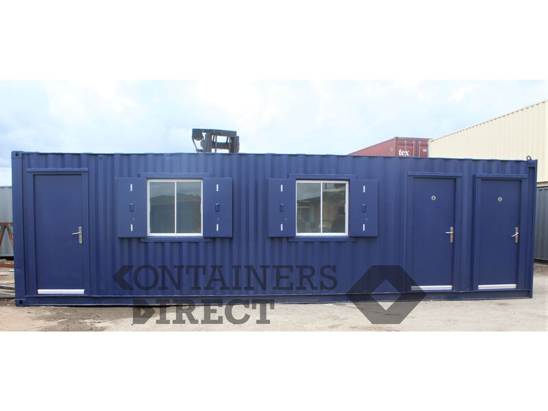 Shipping Container Conversions 30ft welfare office click to zoom image
