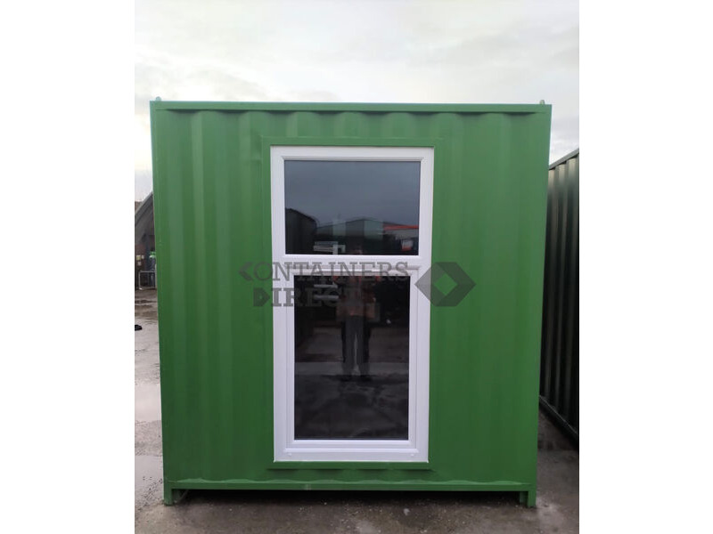 Shipping Container Conversions 10ft art studio with French doors click to zoom image