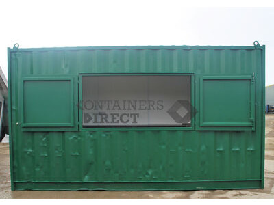 Shipping Container Conversions 15ft MenuBox - catering container