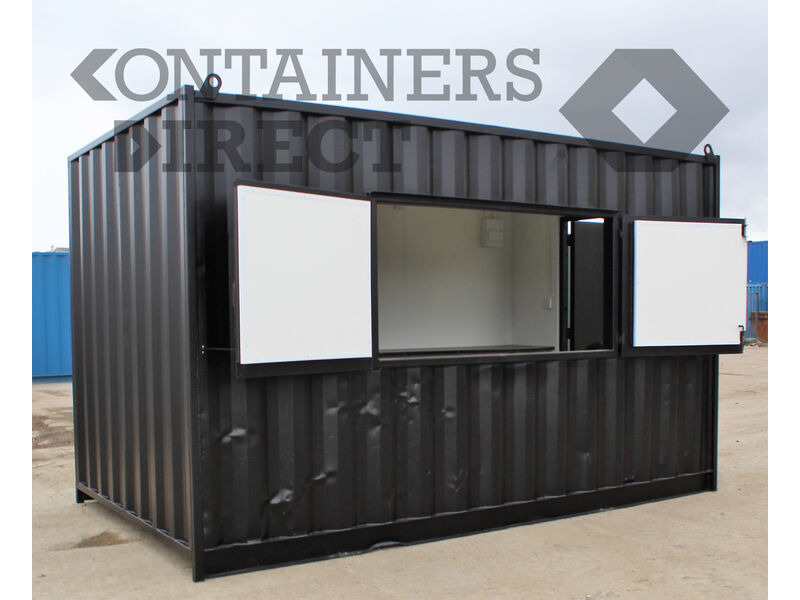 Shipping Container Conversions 14ft MenuBox - The Portable Picnic Shed click to zoom image