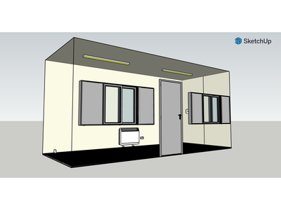 Shipping Container Conversions 20ft WorkBox click to zoom image