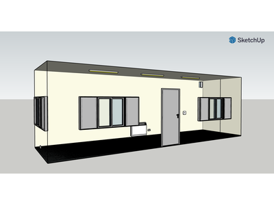 Shipping Container Conversions 30ft WorkBox click to zoom image