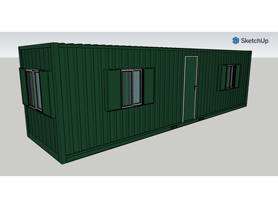 Shipping Container Conversions 30ft WorkBox