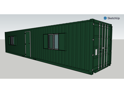 Shipping Container Conversions 40ft WorkBox