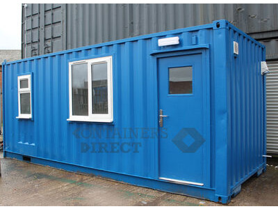 Shipping Container Conversions 20ft welfare units with canteen and bathroom