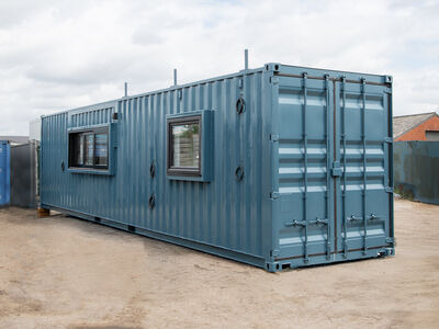 Shipping Container Conversions 40ft Pizza Express Pod click to zoom image