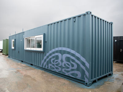 Shipping Container Conversions 40ft Pizza Express Pod click to zoom image