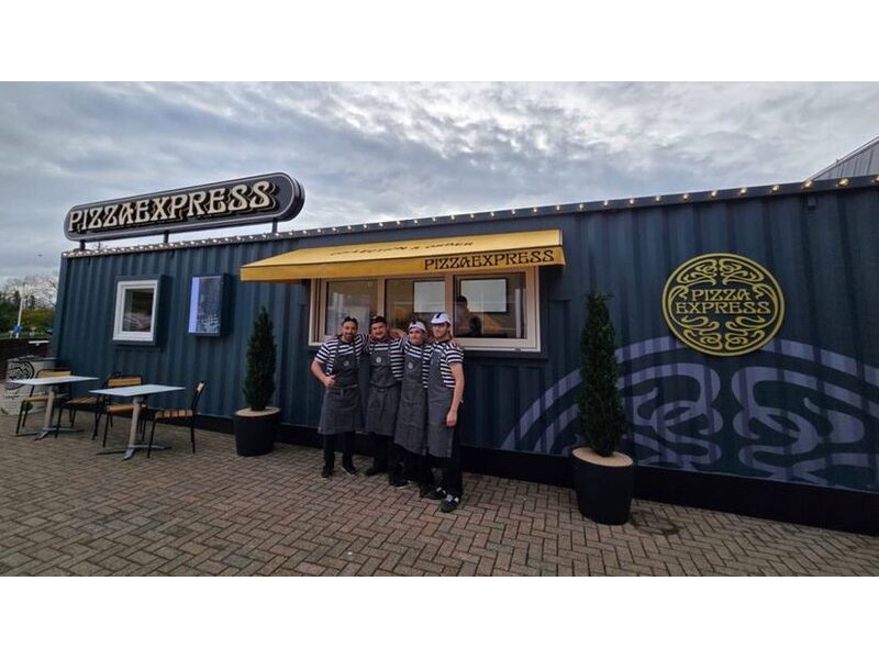 Shipping Container Conversions 40ft Pizza Express Pod click to zoom image