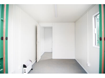 Shipping Container Conversions 20ft ModiBox[REG] partitioned office click to zoom image