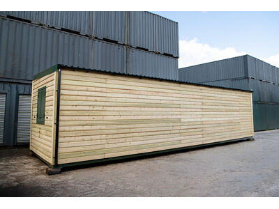 Shipping Container Conversions 35ft x 10ft extra office click to zoom image