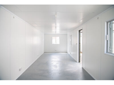 Shipping Container Conversions 35ft x 10ft extra office click to zoom image