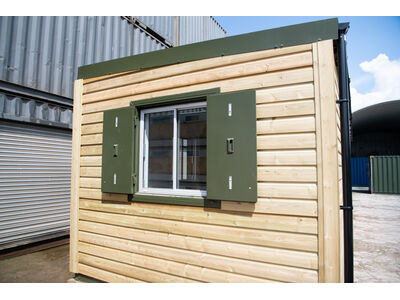 Shipping Container Conversions 35ft x 10ft extra office click to zoom image