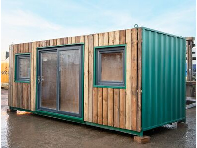 Shipping Container Conversions 20ft therapy space click to zoom image