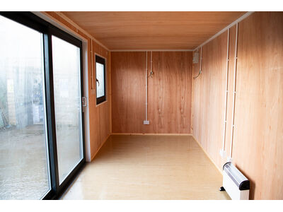 Shipping Container Conversions 20ft therapy space click to zoom image