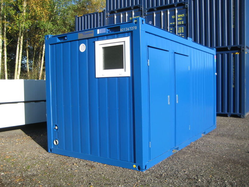 TOILET CABINS 16ft toilet cabin CTX16E click to zoom image