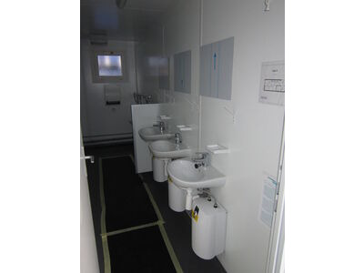 TOILET CABINS 20ft toilet cabin CTX2031 click to zoom image