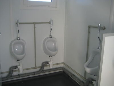 TOILET CABINS 20ft toilet cabin CTX20MFS click to zoom image