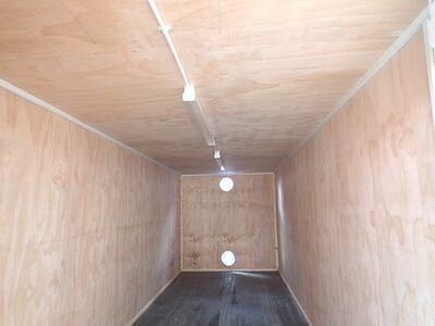 Shipping Container Conversions 25ft ply lined with electrics