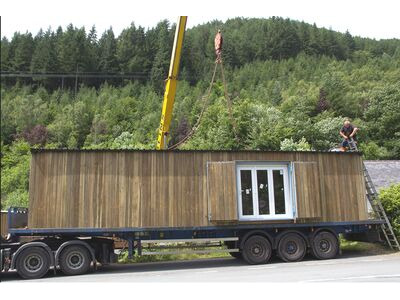 Shipping Container Conversions 40ft garden centre shop