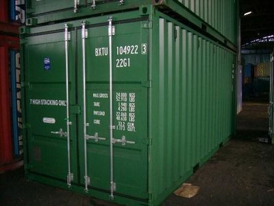 SHIPPING CONTAINERS 20ft ISO Green 19184