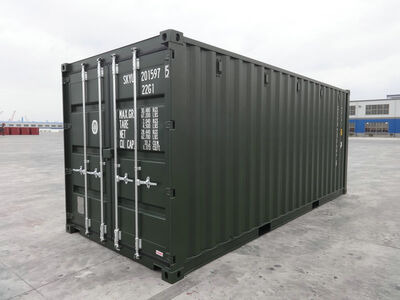 SHIPPING CONTAINERS 20ft ISO Green 19185
