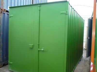 SHIPPING CONTAINERS 15ft S1 Doors 37200