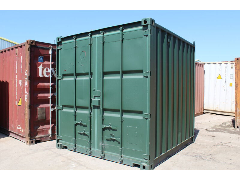 SHIPPING CONTAINERS 8ft S2 Doors click to zoom image